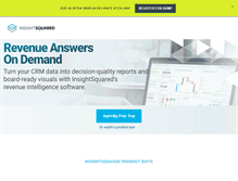 Tablet Screenshot of insightsquared.com